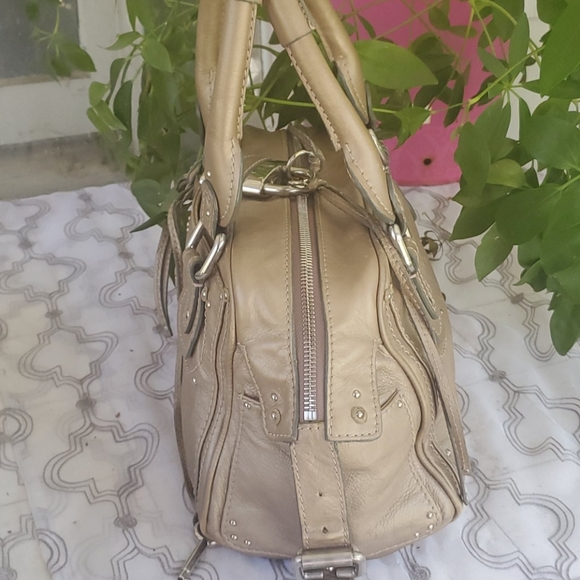 AUTHENTIC Stunning Chloe Paddington Metallic Gold - Picture 4 of 8